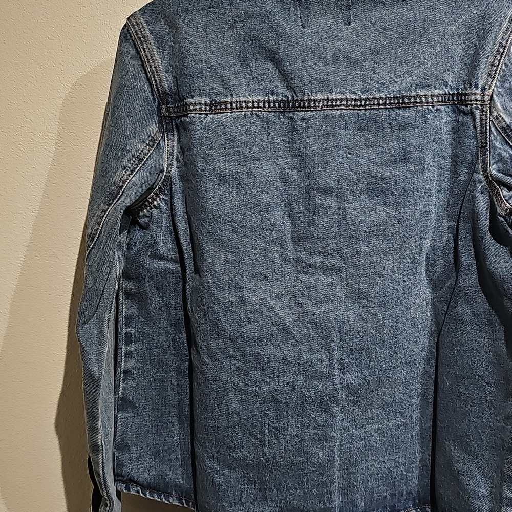 Express Blue Jean Jacket - Picture 12 of 13